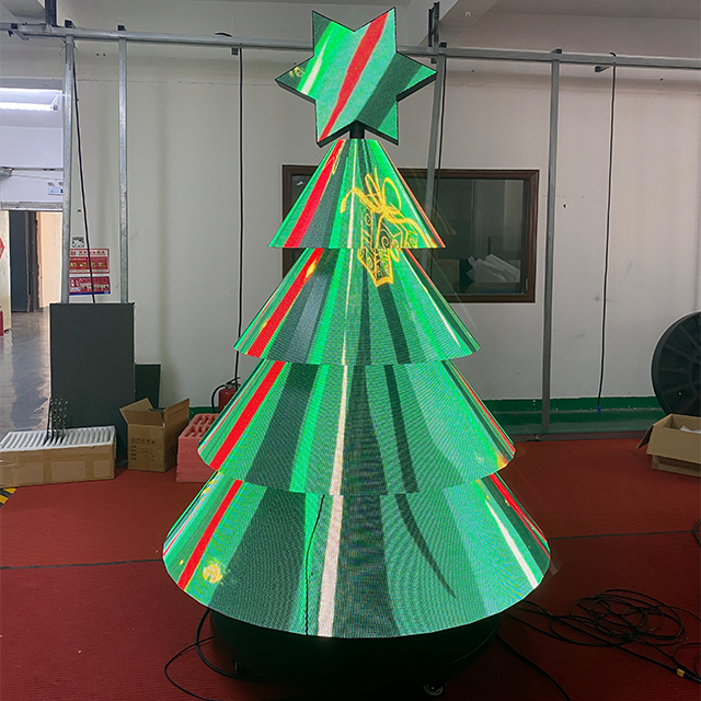 Leading the new Christmas trend—Choose a full-color LED display Christmas tree